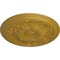 Ekena Millwork Damon Ceiling Medallion (Fits Canopies up to 3 3/8"), Hand-Painted Pharaohs Gold, 20"OD x 1 1/2"P CM20DAPGS - alternate 2